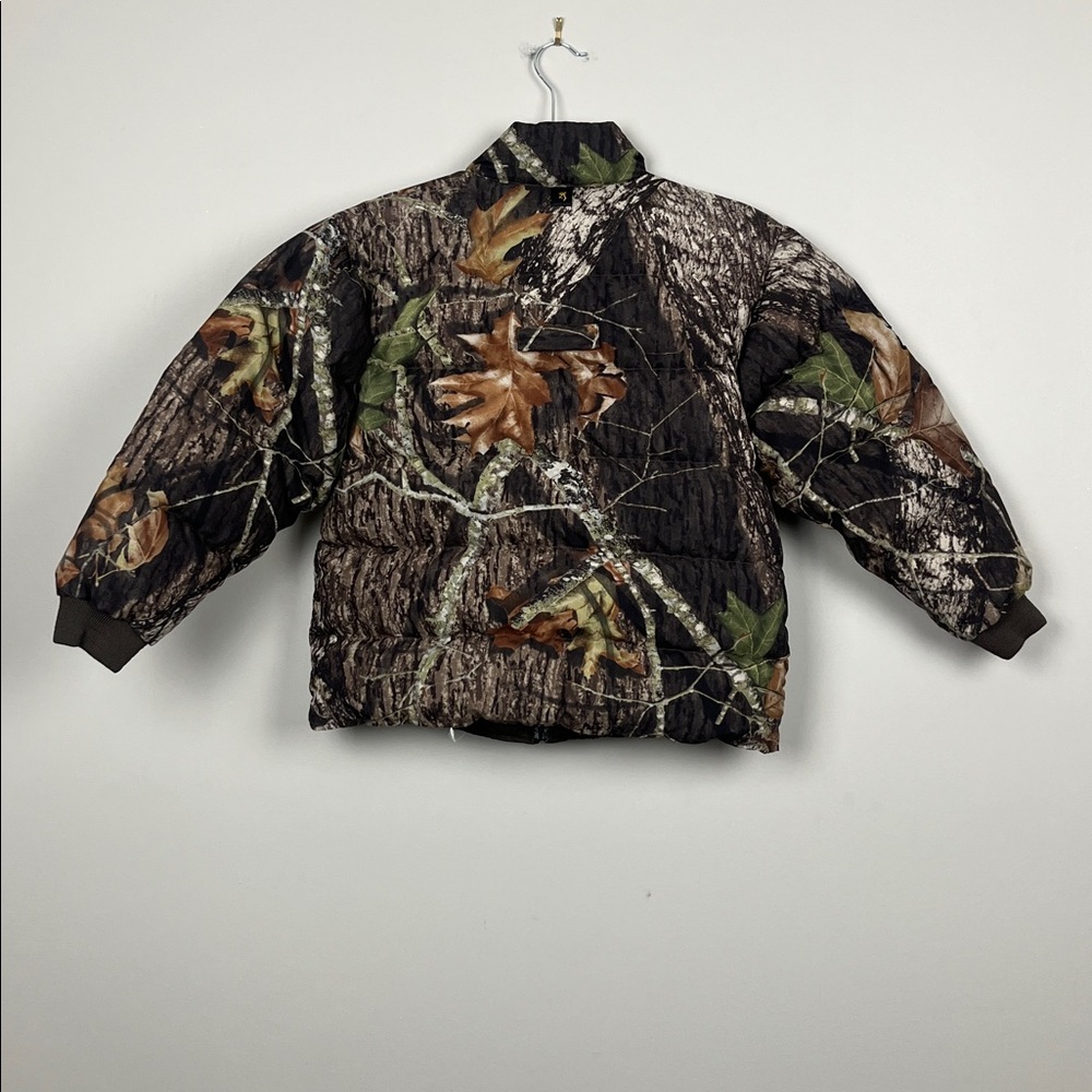 Browning Kids Down Camouflage Jacket SZ M‎ - Picture 6 of 9
